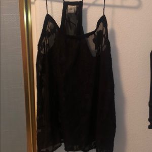 See through layering tank